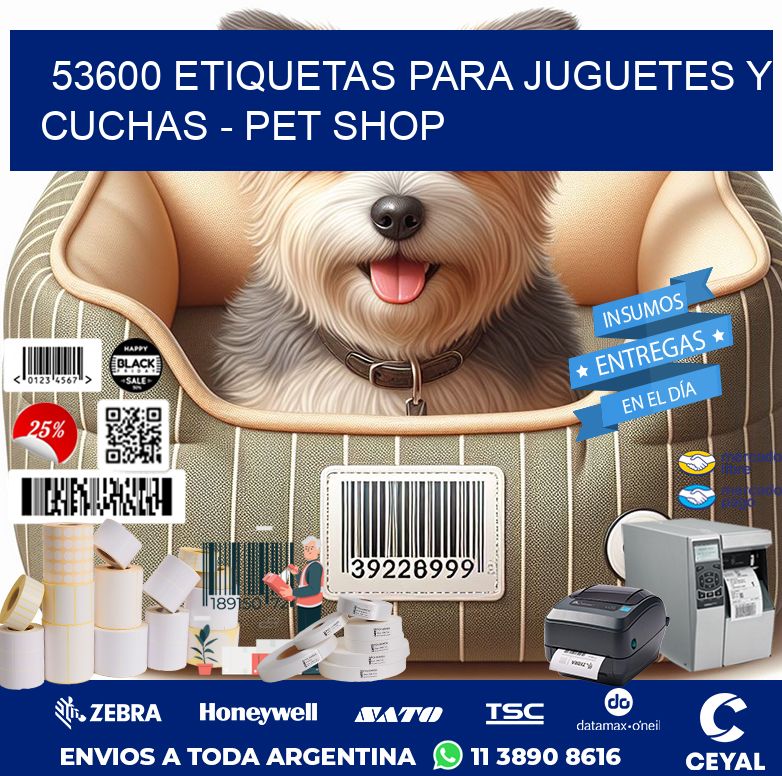 53600 ETIQUETAS PARA JUGUETES Y CUCHAS – PET SHOP