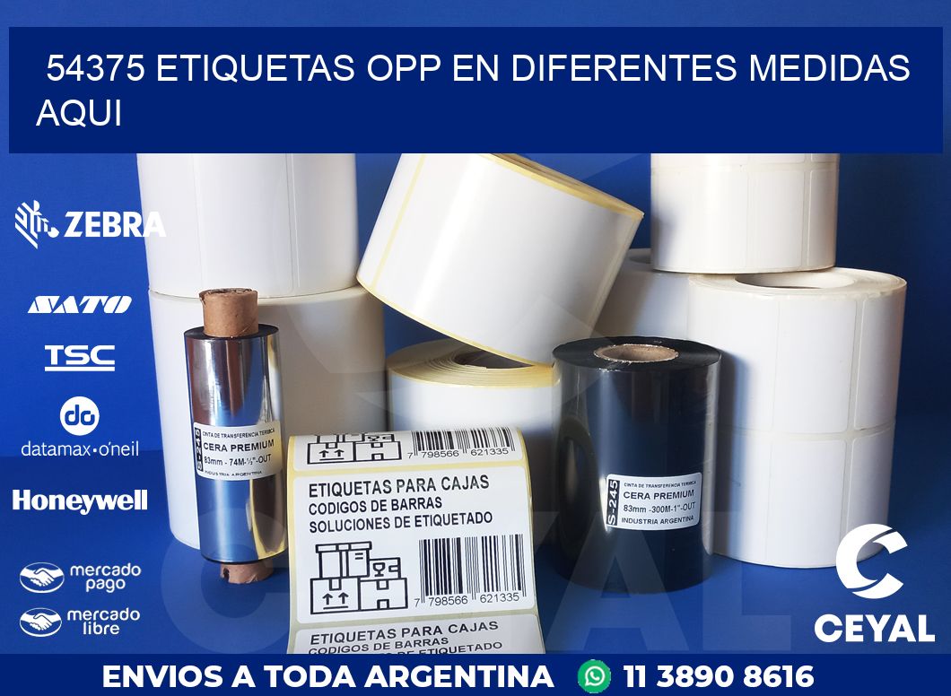54375 ETIQUETAS OPP EN DIFERENTES MEDIDAS AQUI