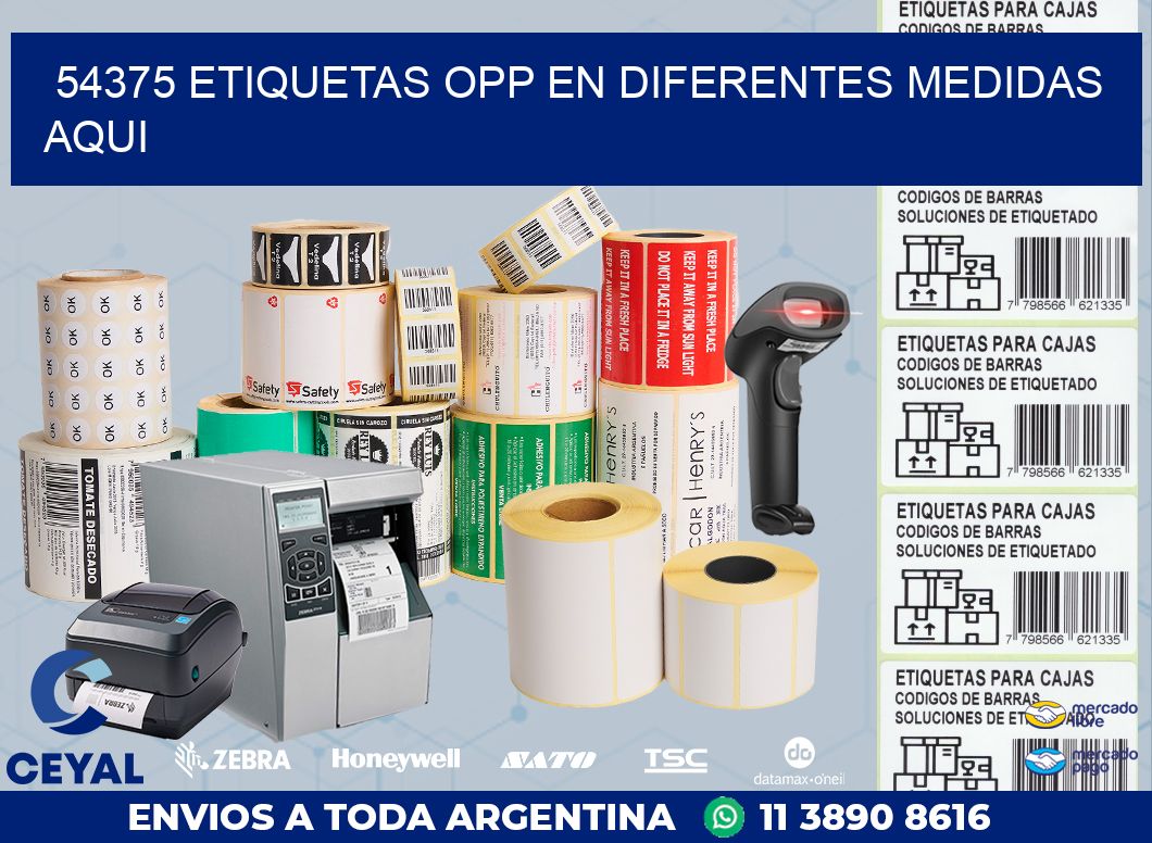 54375 ETIQUETAS OPP EN DIFERENTES MEDIDAS AQUI