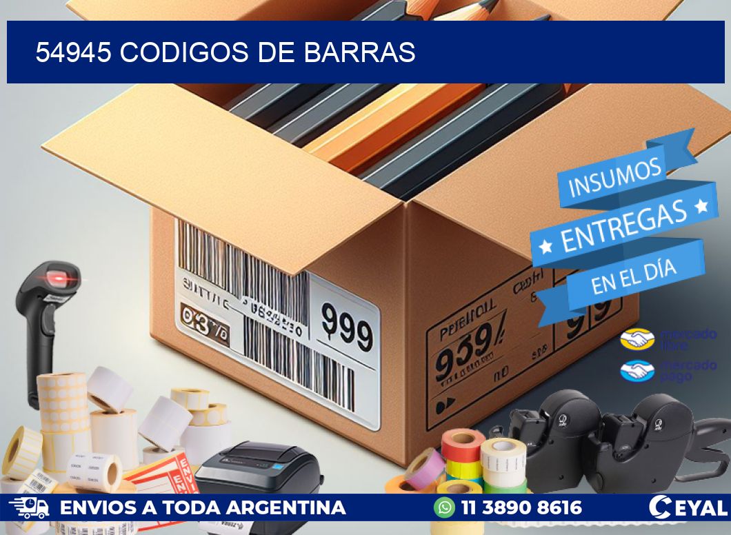 54945 codigos de barras