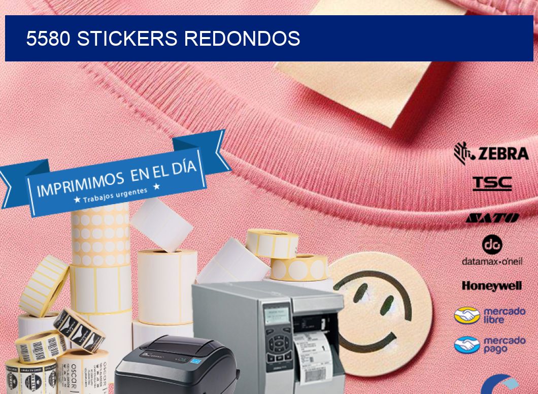 5580 STICKERS REDONDOS