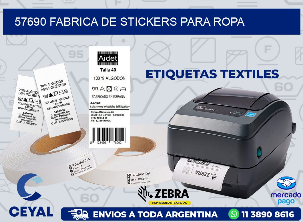 57690 FABRICA DE STICKERS PARA ROPA