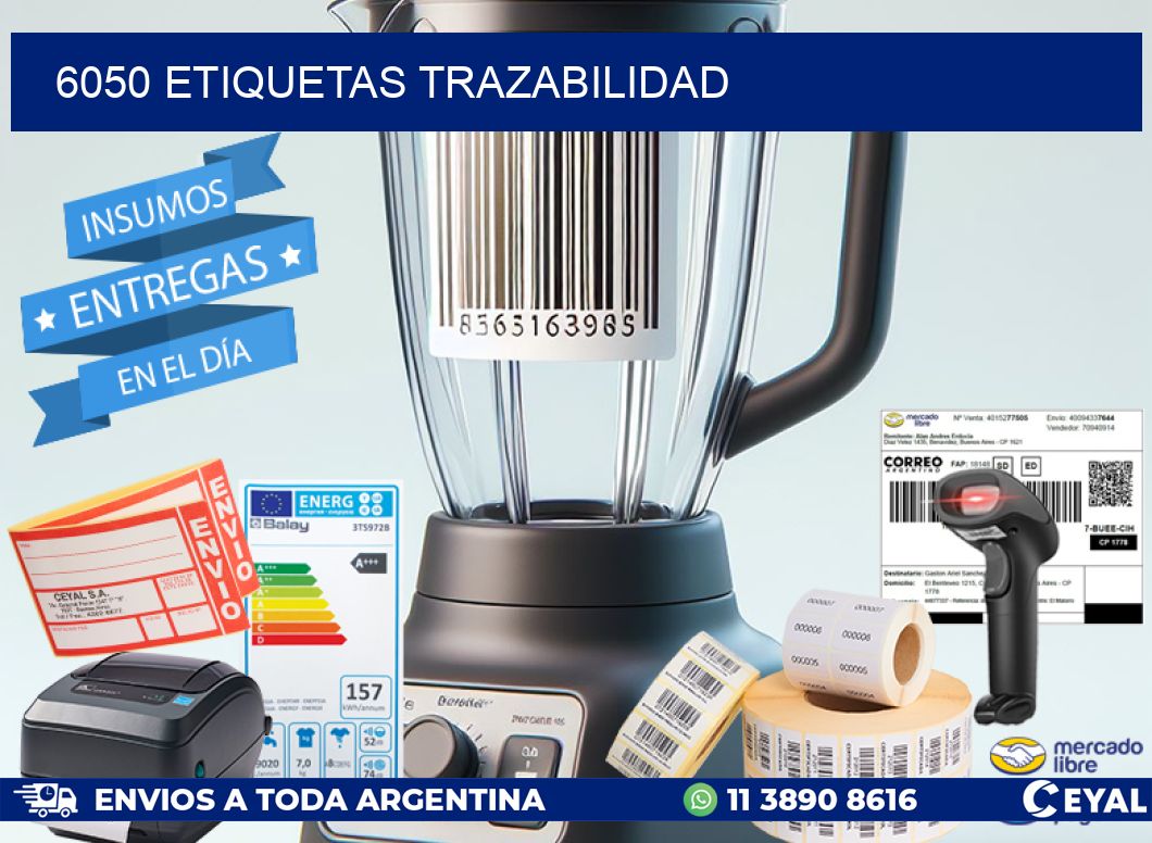 6050 etiquetas trazabilidad
