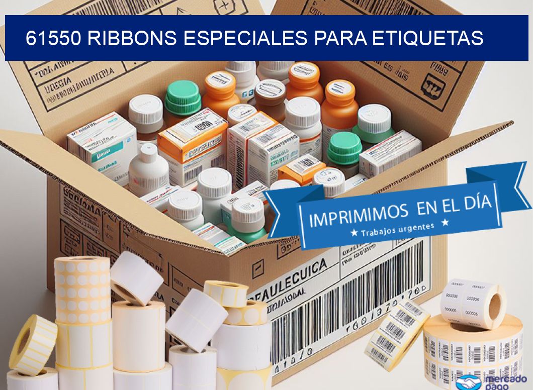 61550 RIBBONS ESPECIALES PARA ETIQUETAS