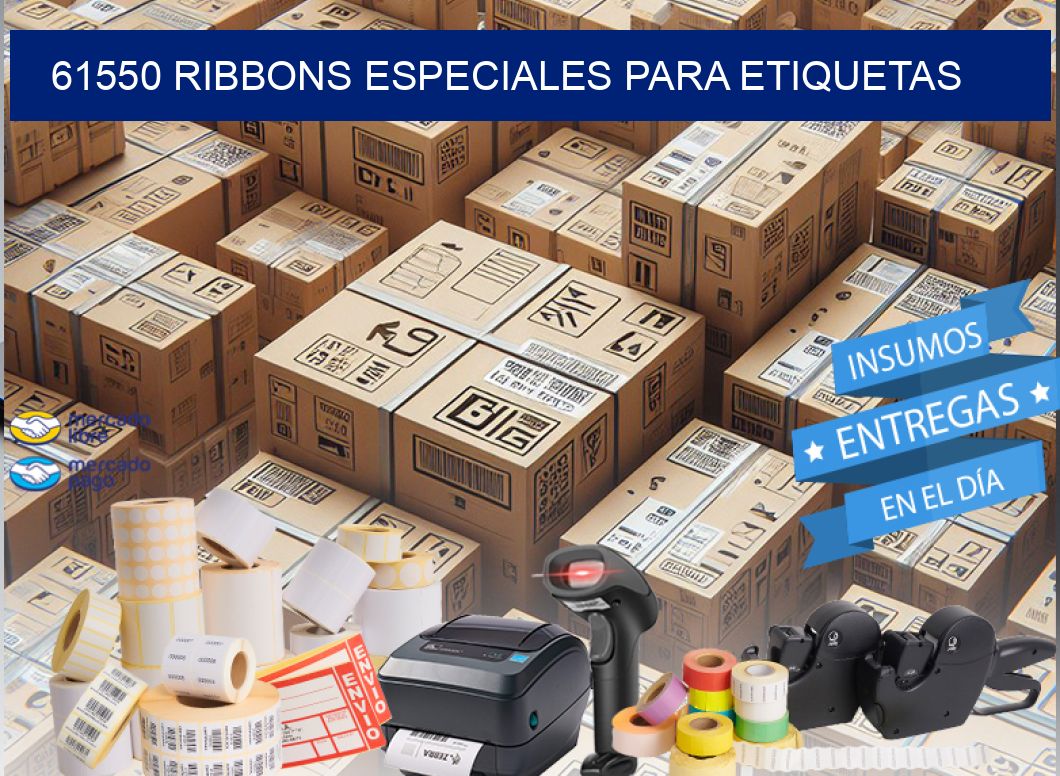 61550 RIBBONS ESPECIALES PARA ETIQUETAS