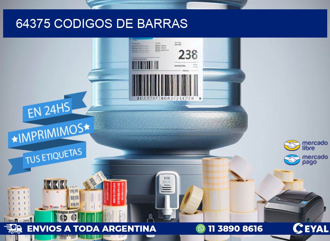 64375 codigos de barras