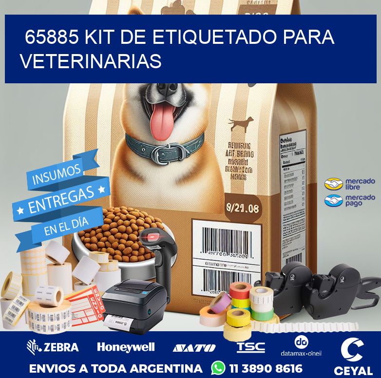 65885 KIT DE ETIQUETADO PARA VETERINARIAS