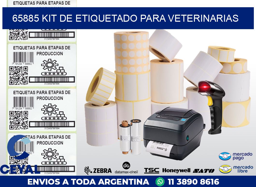 65885 KIT DE ETIQUETADO PARA VETERINARIAS