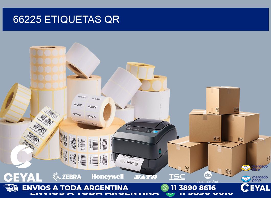 66225 ETIQUETAS QR