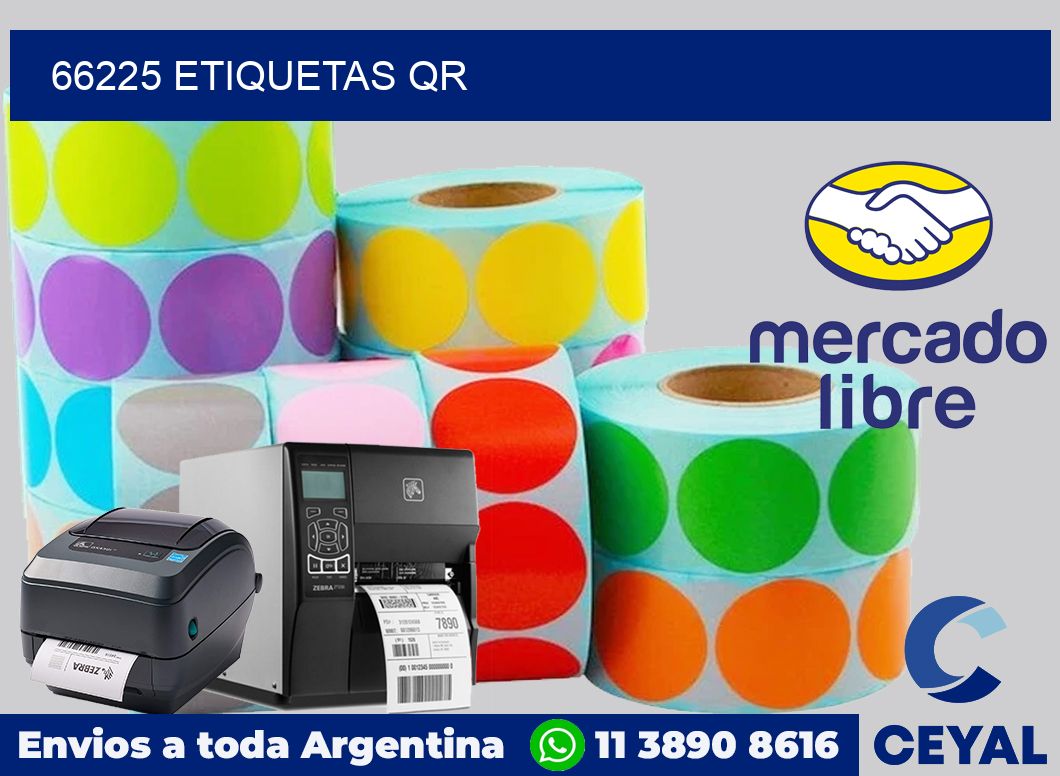 66225 ETIQUETAS QR