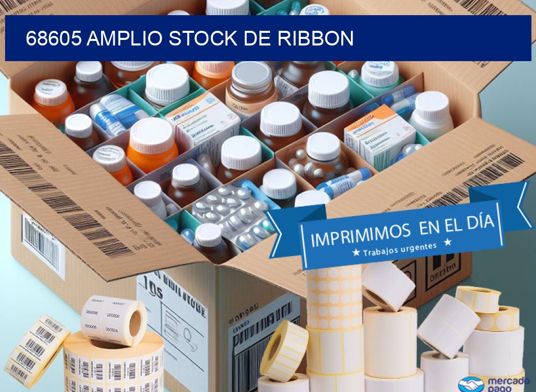 68605 AMPLIO STOCK DE RIBBON