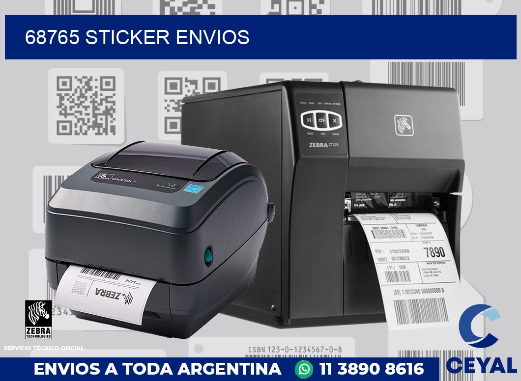 68765 STICKER ENVIOS