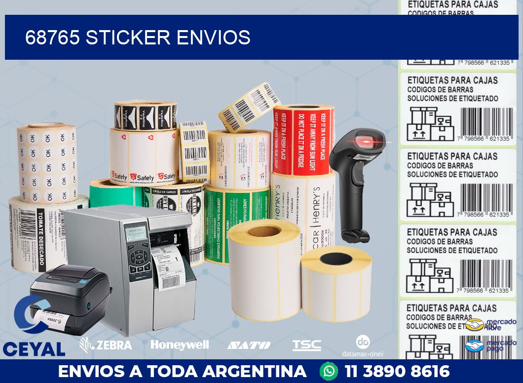 68765 STICKER ENVIOS
