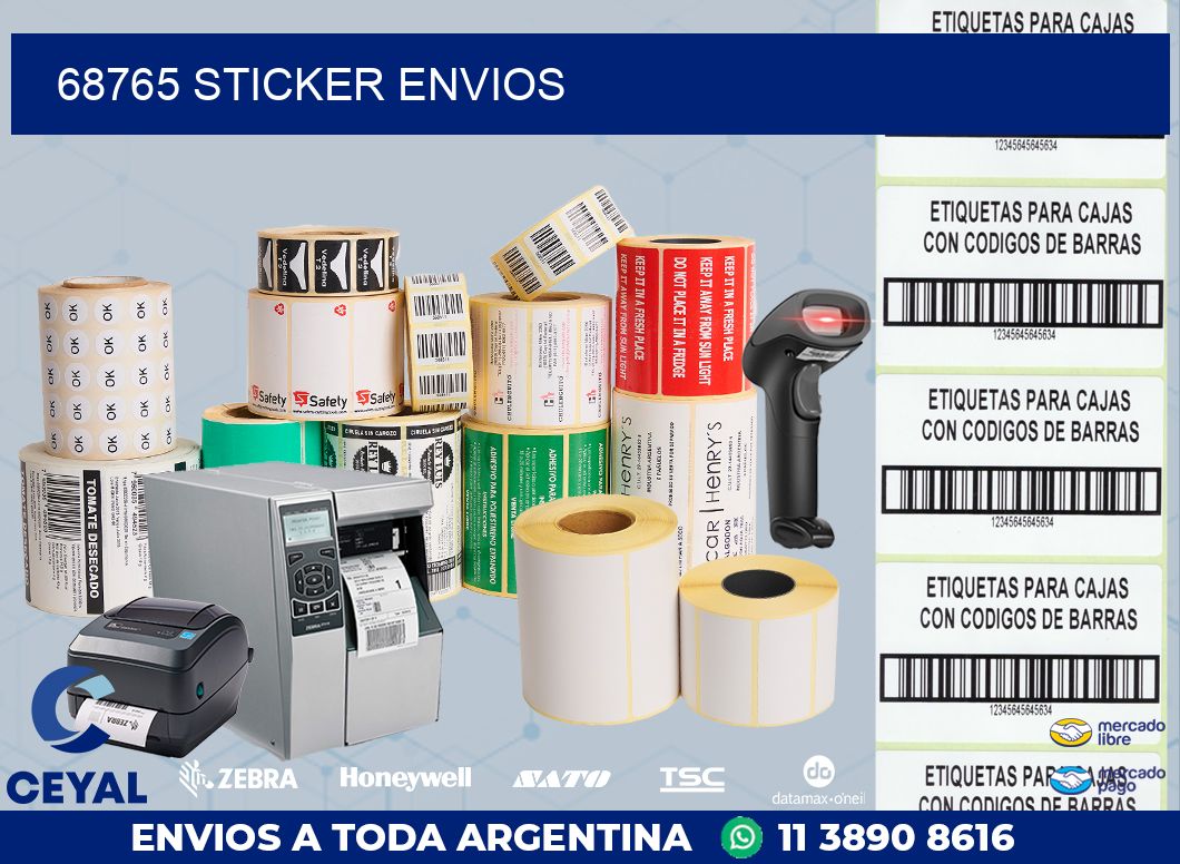 68765 STICKER ENVIOS