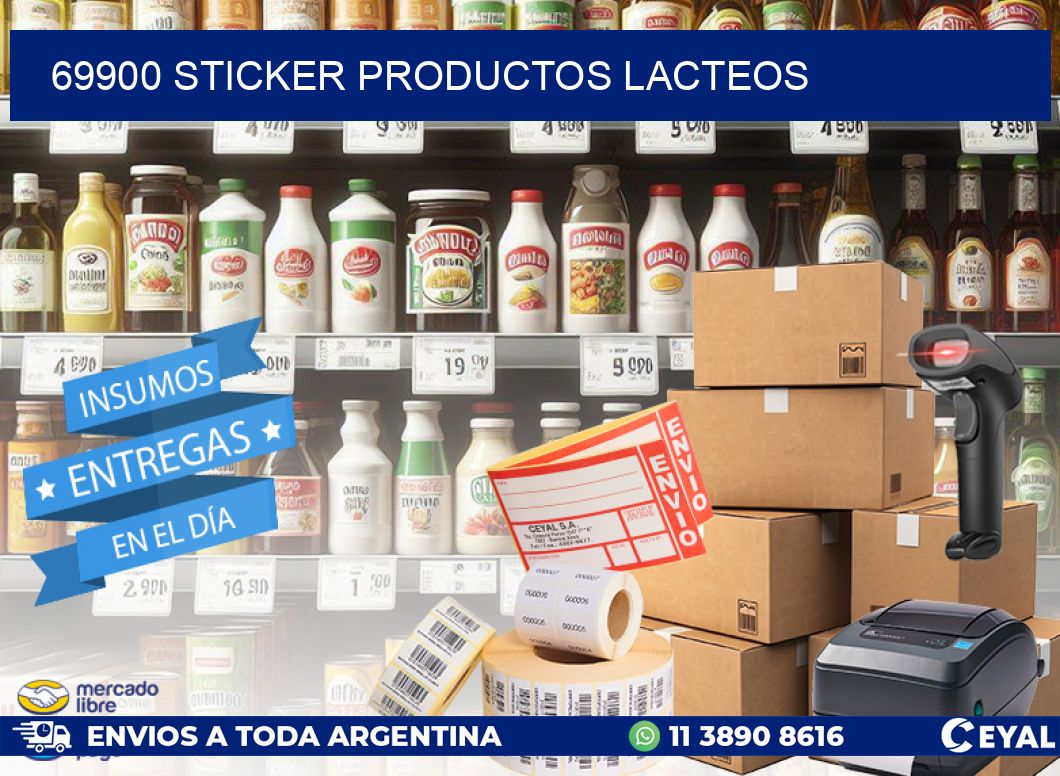 69900 STICKER PRODUCTOS LACTEOS