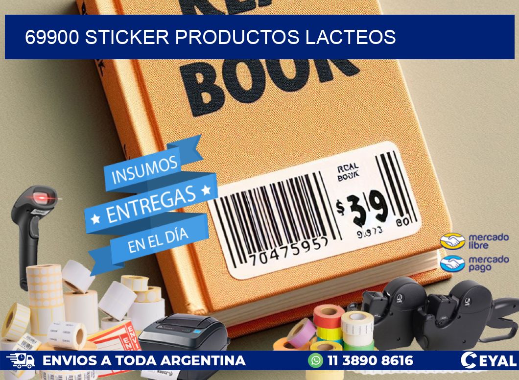 69900 STICKER PRODUCTOS LACTEOS
