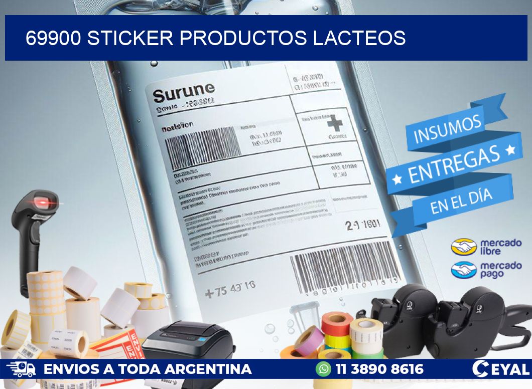 69900 STICKER PRODUCTOS LACTEOS