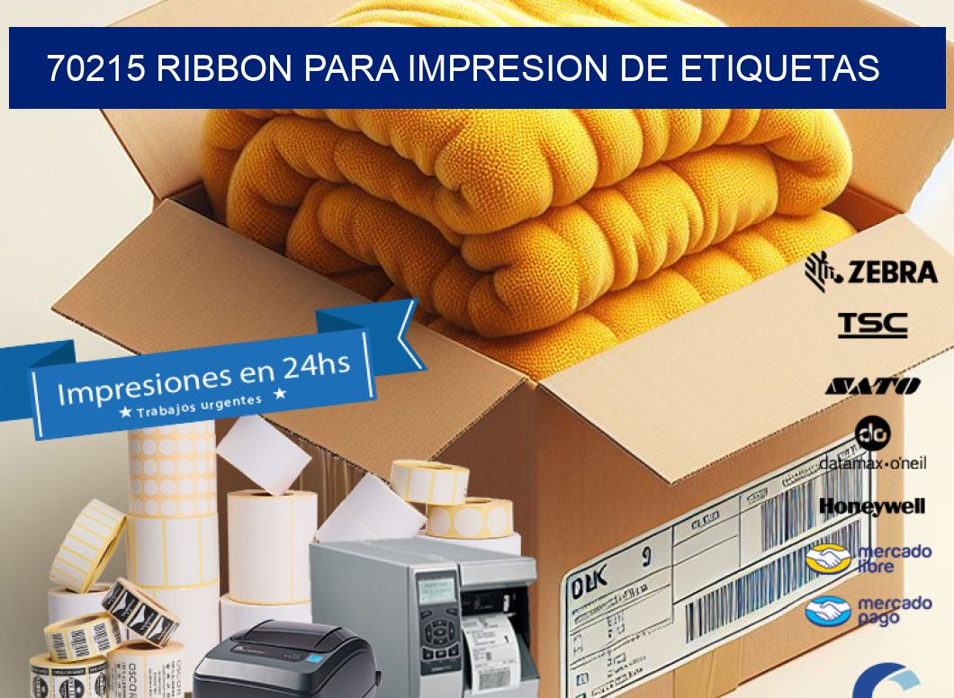 70215 RIBBON PARA IMPRESION DE ETIQUETAS