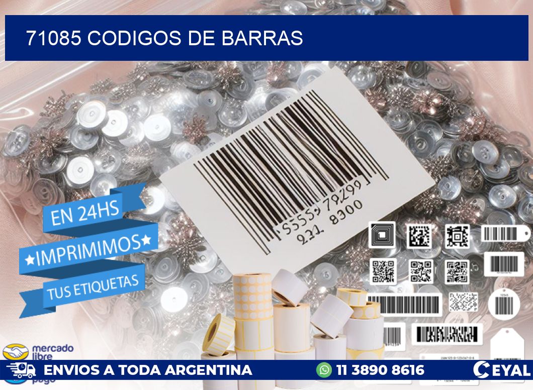 71085 codigos de barras