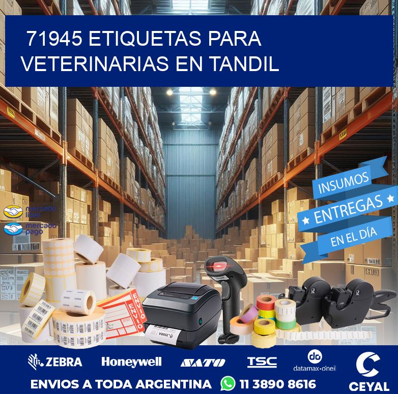 71945 ETIQUETAS PARA VETERINARIAS EN TANDIL