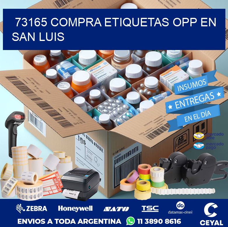 73165 COMPRA ETIQUETAS OPP EN SAN LUIS