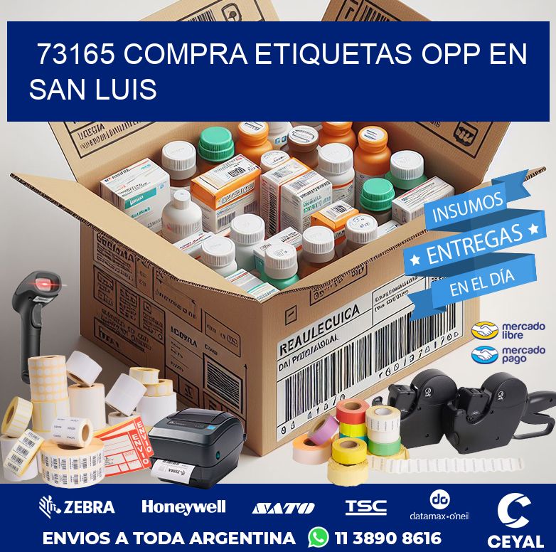 73165 COMPRA ETIQUETAS OPP EN SAN LUIS
