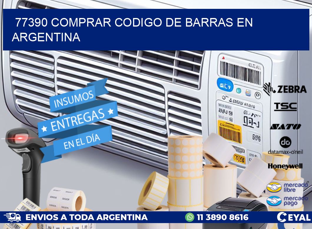 77390 Comprar Codigo de Barras en Argentina