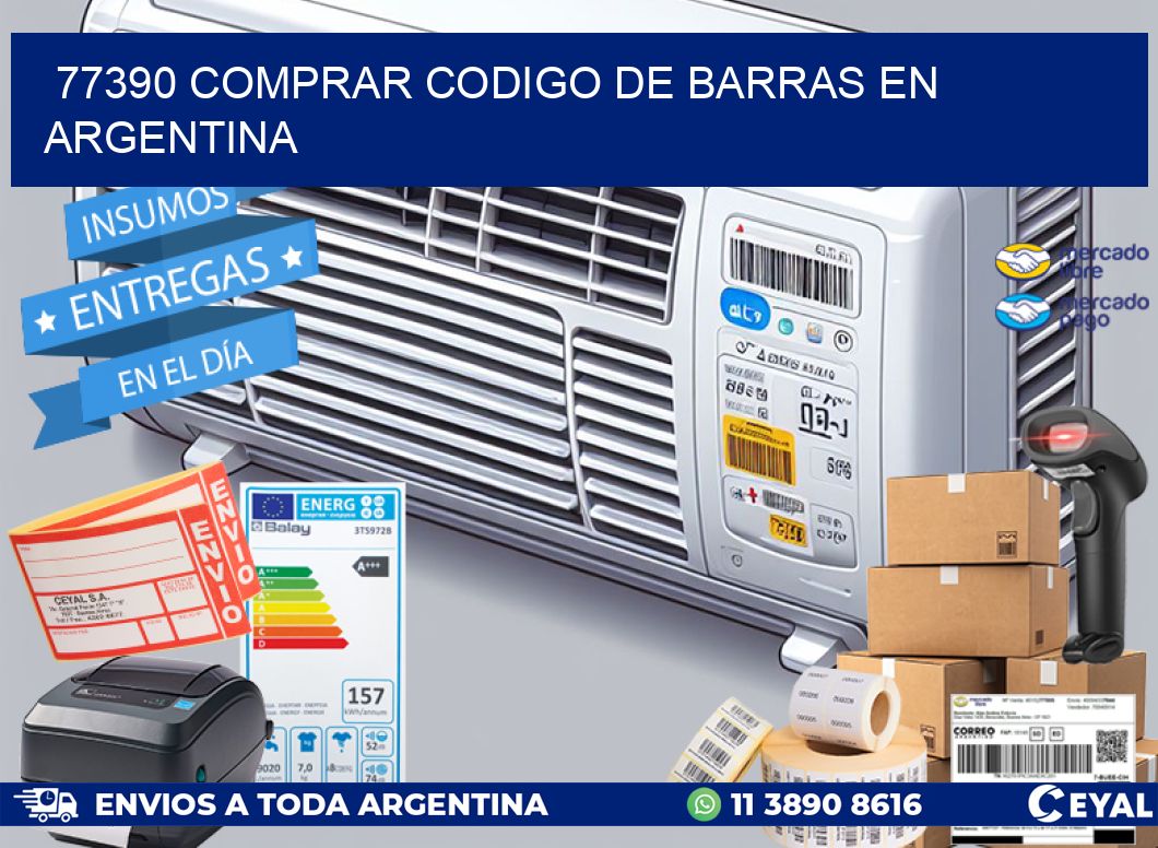 77390 Comprar Codigo de Barras en Argentina