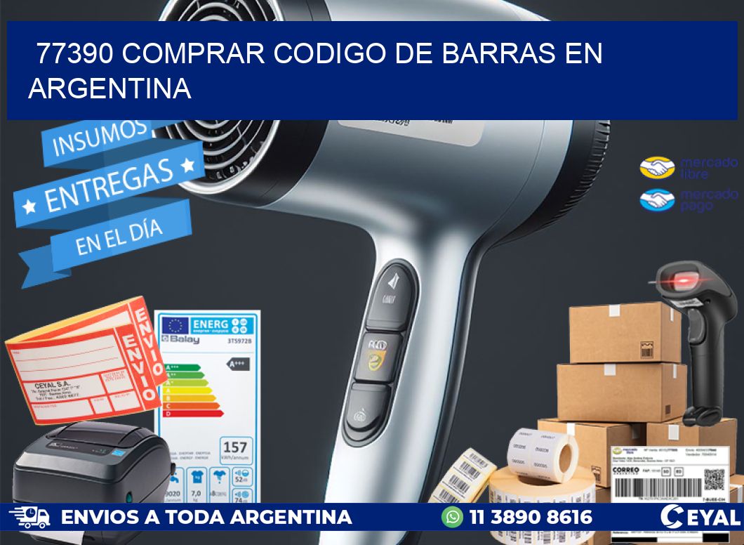 77390 Comprar Codigo de Barras en Argentina