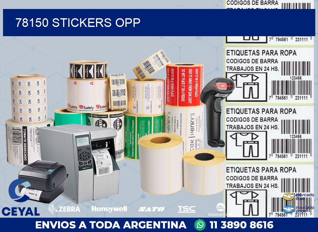 78150 STICKERS OPP