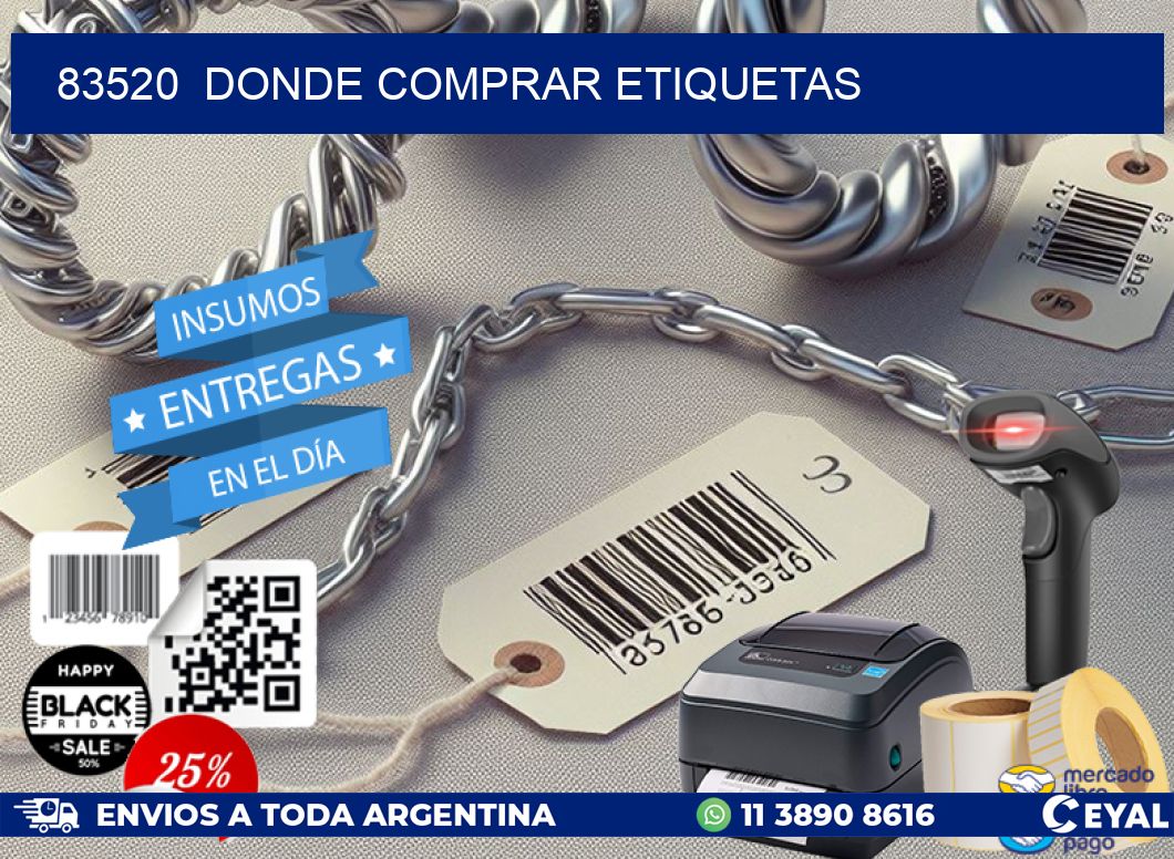 83520 donde comprar etiquetas
