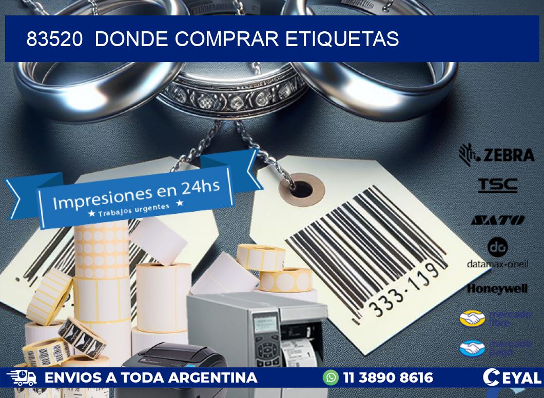 83520 donde comprar etiquetas