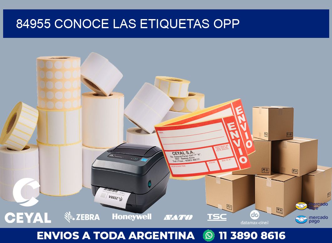 84955 CONOCE LAS ETIQUETAS OPP