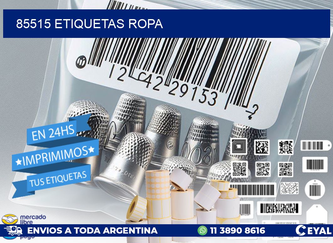 85515 ETIQUETAS ROPA