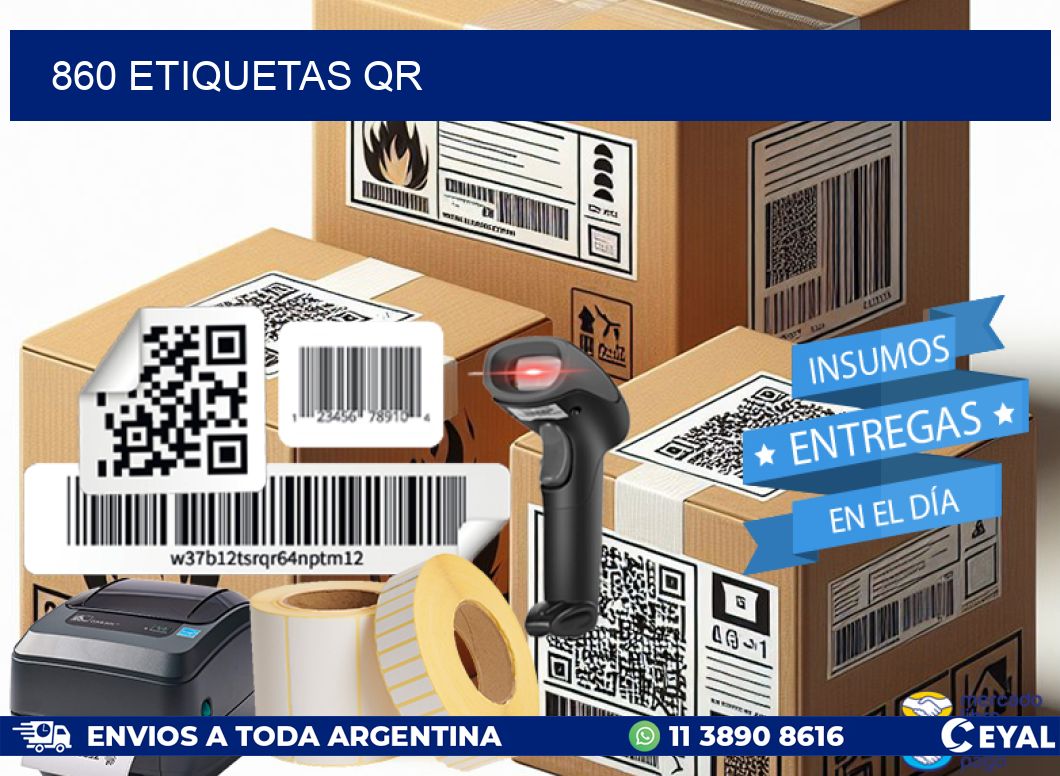 860 etiquetas qr