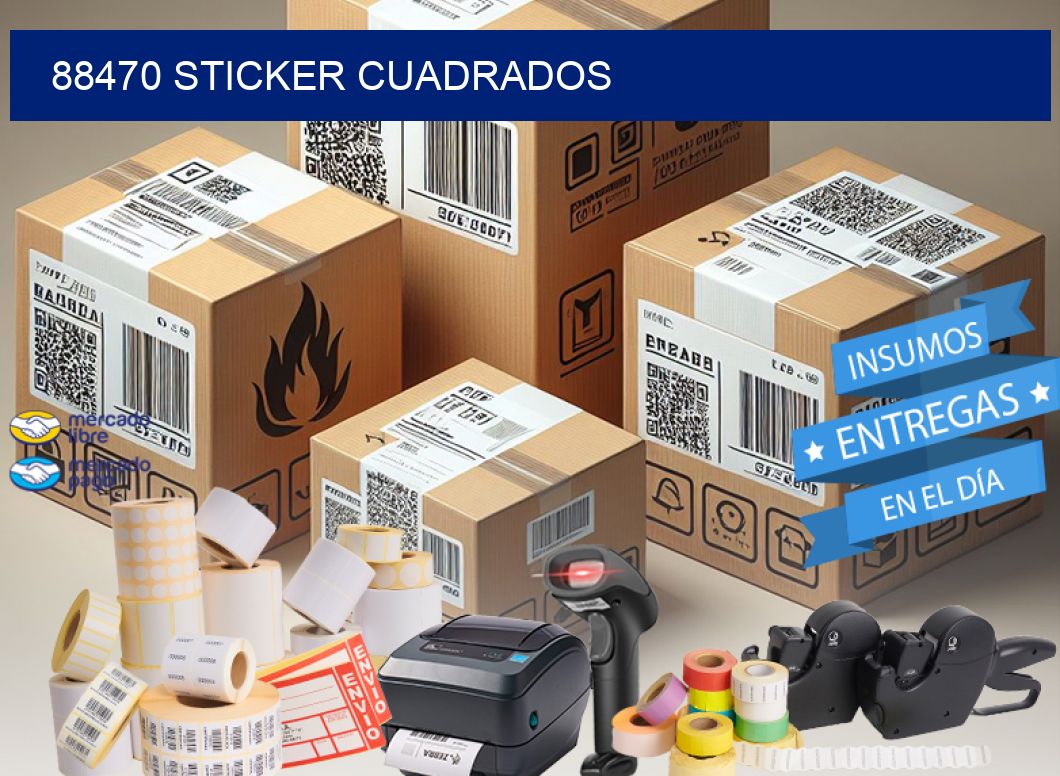 88470 STICKER CUADRADOS