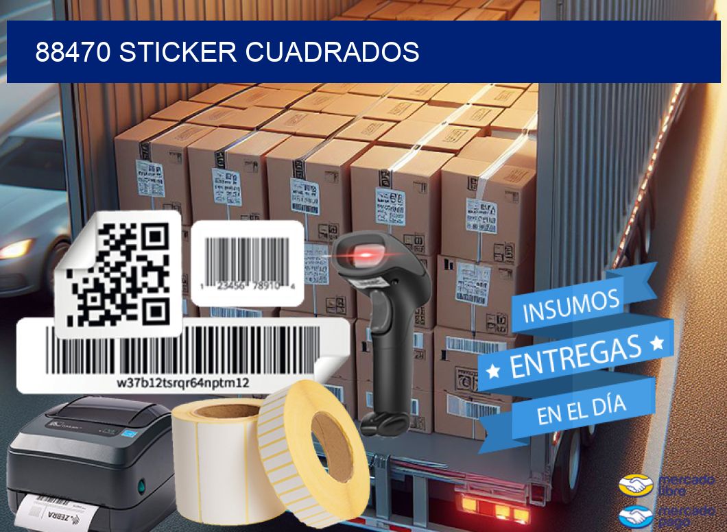 88470 STICKER CUADRADOS