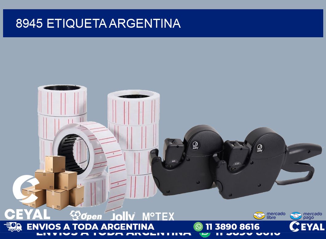 8945 ETIQUETA ARGENTINA