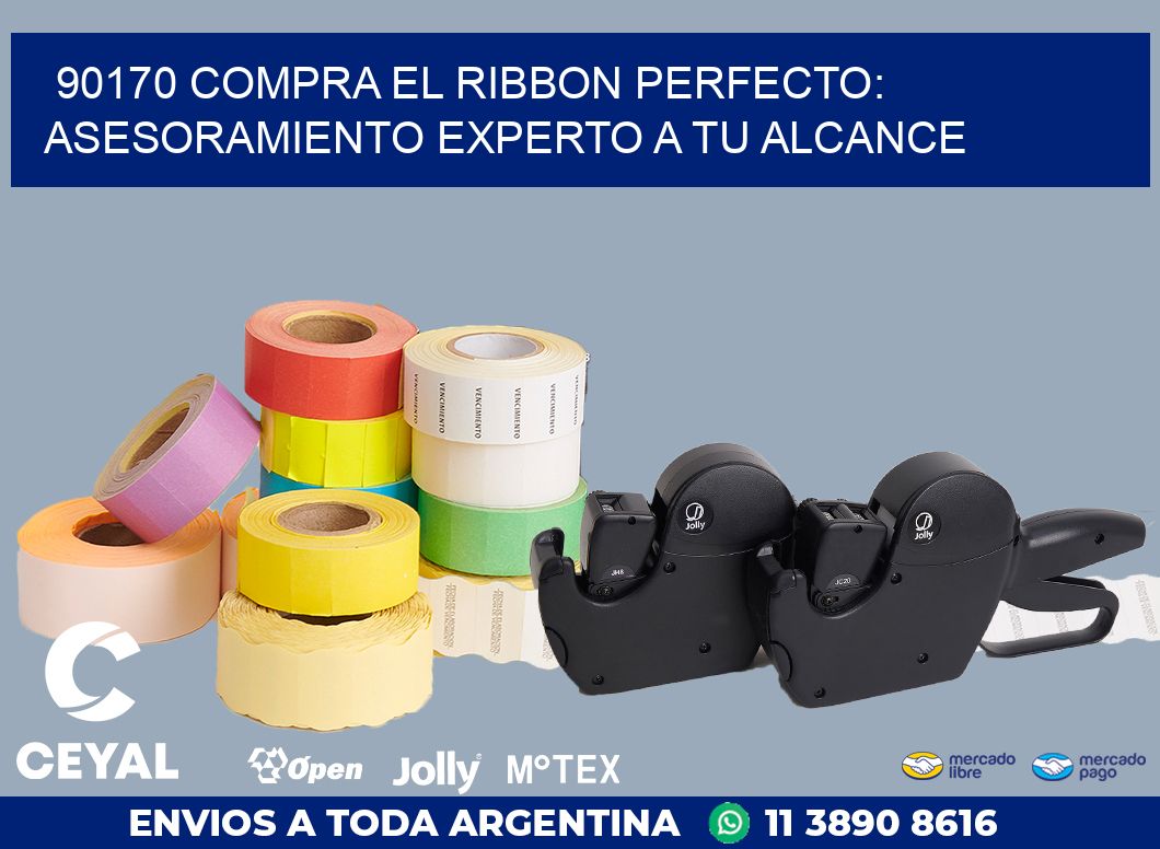 90170 COMPRA EL RIBBON PERFECTO: ASESORAMIENTO EXPERTO A TU ALCANCE