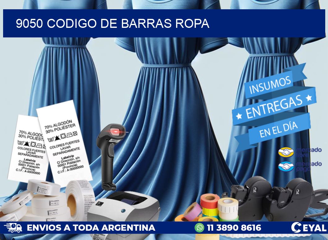 9050 CODIGO DE BARRAS ROPA