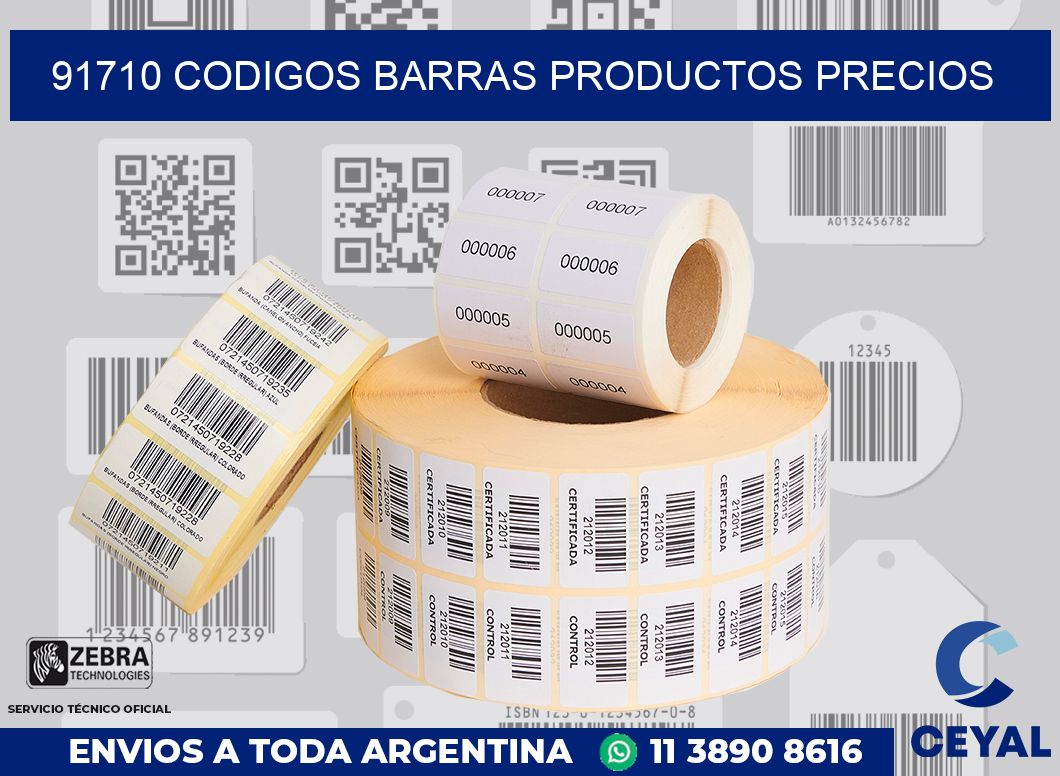 91710 CODIGOS BARRAS PRODUCTOS PRECIOS