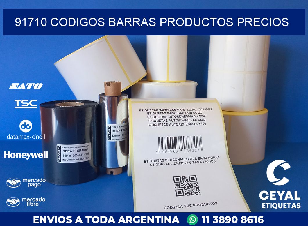 91710 CODIGOS BARRAS PRODUCTOS PRECIOS