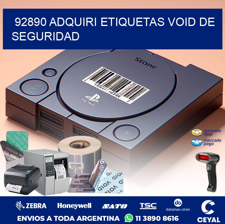 92890 ADQUIRI ETIQUETAS VOID DE SEGURIDAD