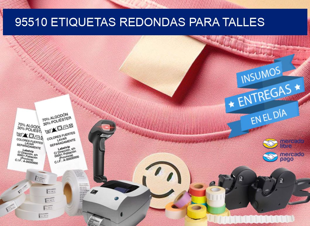 95510 ETIQUETAS REDONDAS PARA TALLES