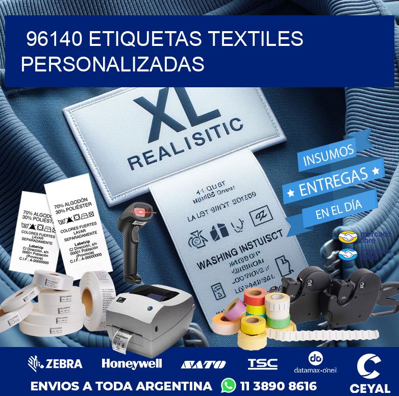 96140 ETIQUETAS TEXTILES PERSONALIZADAS