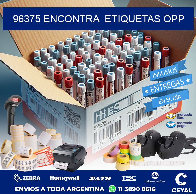 96375 ENCONTRA  ETIQUETAS OPP