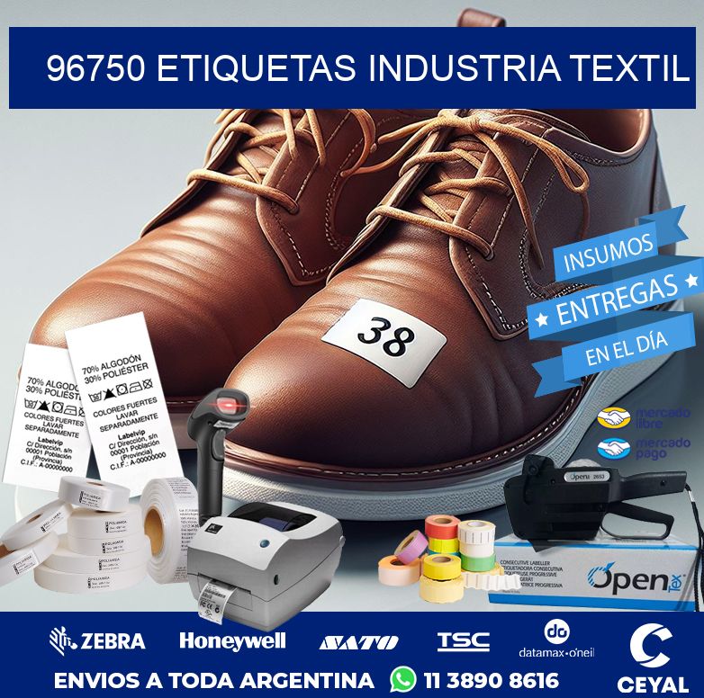 96750 ETIQUETAS INDUSTRIA TEXTIL