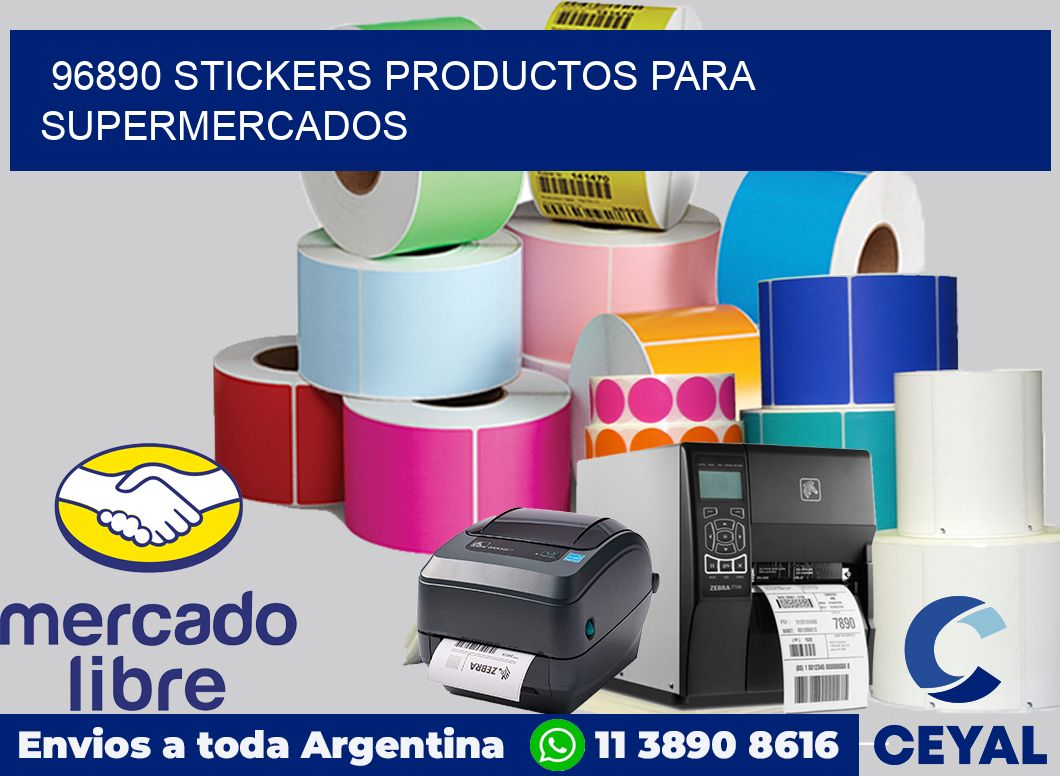 96890 STICKERS PRODUCTOS PARA SUPERMERCADOS