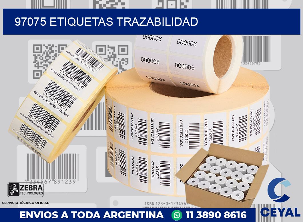 97075 etiquetas trazabilidad