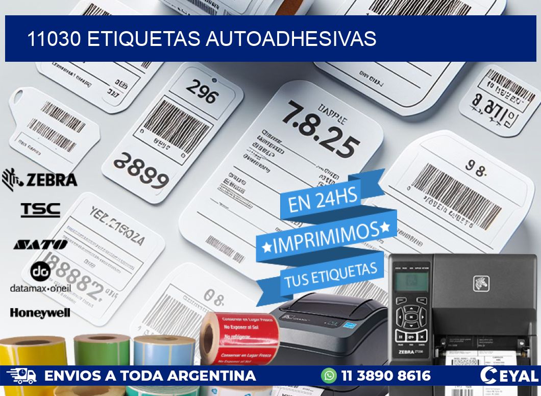 11030 ETIQUETAS AUTOADHESIVAS